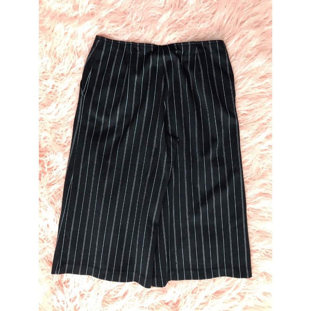 💚 4/$20 SALE! New York & Co Stripe Culotte Pant - Picture 5 of 7